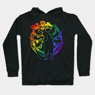 Biblically Accu-Rat Angel (Rainbow Version) Hoodie